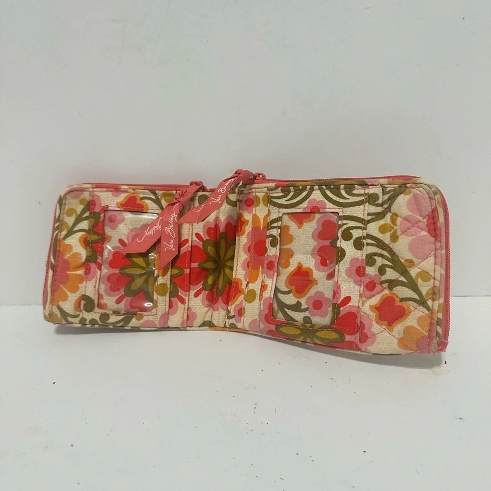 Vera Bradley Floral Wristlet Wallet
